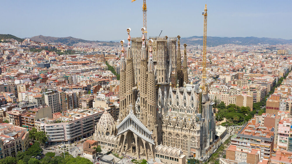کلیسای معروف اسپانیایی در سال 2026 تکمیل خواهد شد